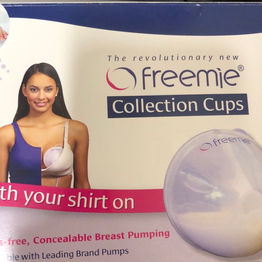 New in Box Freemie collection cups